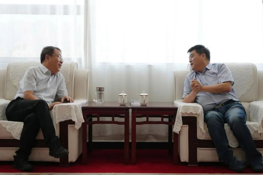 张雨会见浙江意法电器科技有限公司董事长卫民一行